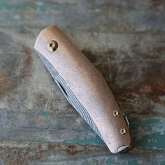 Anso Copper Monte Carlo with Damasteel Blade