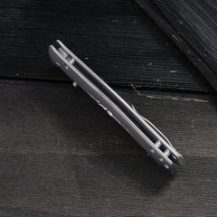 Tom Mayo Hand Carved Damasteel Dr. Death