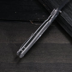 Tom Mayo Hand Carved Damasteel Dr. Death