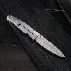 Tom Mayo Hand Carved Damasteel Dr. Death