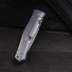 Tom Mayo Hand Carved Damasteel Dr. Death