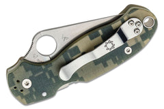Spyderco Para 3 G-10 CAMO C223GPCMO