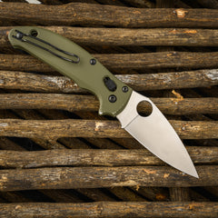 Spyderco Spyderco Manix 2 LW Salt MagnaCut with AWT Scales