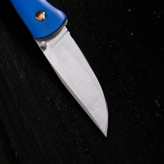Tobin Blue and White Stripe Folder