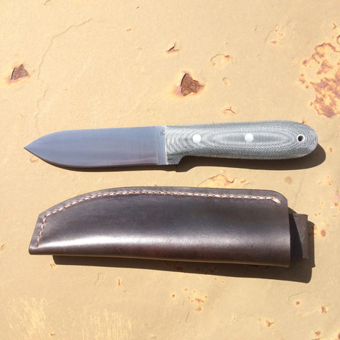JK Handmade Knives Kephart w/ leather - Free Shipping