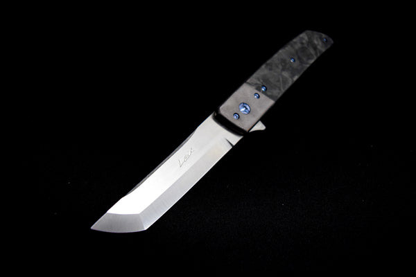 Pohan Leu Marbled Carbon Fiber Zirconium Hamachi - Free Shipping