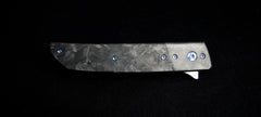 Pohan Leu Marbled Carbon Fiber Zirconium Hamachi - Free Shipping