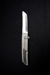 Pohan Leu Silver Twill Zirconium Hamachi - Free Shipping