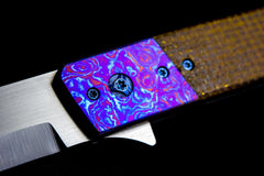 Pohan Leu Kevlar Timascus Hamachi - Free Shipping