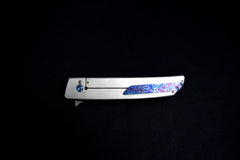 Pohan Leu Kevlar Timascus Hamachi - Free Shipping