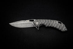 Olamic Sculpted PVD Stonewashed Wayfarer 247 - Free Shipping