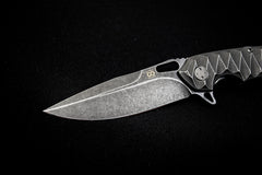 Olamic Sculpted PVD Stonewashed Wayfarer 247 - Free Shipping