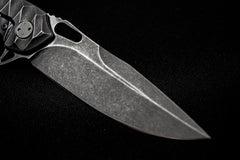 Olamic Sculpted PVD Stonewashed Wayfarer 247 - Free Shipping