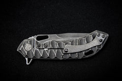 Olamic Sculpted PVD Stonewashed Wayfarer 247 - Free Shipping