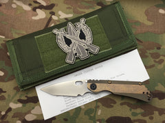 Duane Dwyer Custom SnG Tanto Stepped Titanium with Ambi clip - Free Shipping