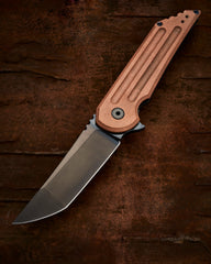 Hoback Custom Limited Edition Psalm Copper Kwaiback DLC Titanium & Carbon Fiber - Free Shipping