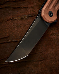 Hoback Custom Limited Edition Psalm Copper Kwaiback DLC Titanium & Carbon Fiber - Free Shipping