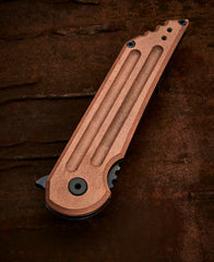 Hoback Custom Limited Edition Psalm Copper Kwaiback DLC Titanium & Carbon Fiber - Free Shipping