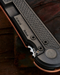 Hoback Custom Limited Edition Psalm Copper Kwaiback DLC Titanium & Carbon Fiber - Free Shipping