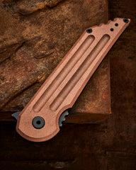 Hoback Custom Limited Edition Psalm Copper Kwaiback DLC Titanium & Carbon Fiber - Free Shipping