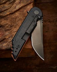 Hoback Custom Limited Edition Psalm Copper Kwaiback DLC Titanium & Carbon Fiber - Free Shipping