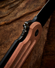 Hoback Custom Limited Edition Psalm Copper Kwaiback DLC Titanium & Carbon Fiber - Free Shipping