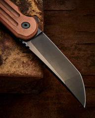 Hoback Custom Limited Edition Psalm Copper Kwaiback DLC Titanium & Carbon Fiber - Free Shipping