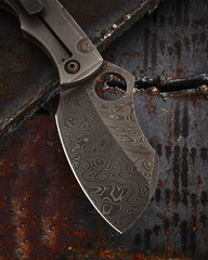 Kingdom Armory Antiqued Copper Damascus Spade - Free Shipping