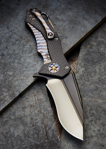 Marfione High Polished DLC Star Lord with Carbon Fiber - Free Shipping
