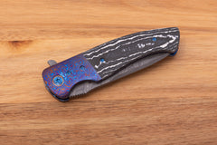 Sean O'Hare Stainless Steel San Mai Damascus Rambler