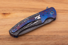 Sean O'Hare Stainless Steel San Mai Damascus Rambler