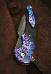 Walter Randolph Deimos with Hamon and Black Timascus - Free Shipping