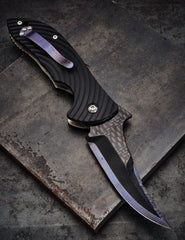 Warren Thomas Titanium & Carbon Fiber Folder - Free Shipping