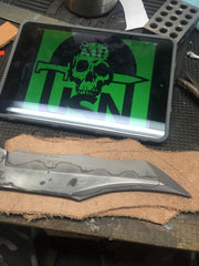 Jonathan McNees One Off USN Fixed Blade Build-Off - Free Shipping