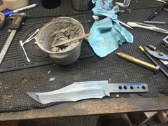 Jonathan McNees One Off USN Fixed Blade Build-Off - Free Shipping