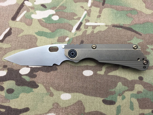 Duane Dwyer Custom SnG Tanto Stepped Titanium with Ambi clip - Free Shipping