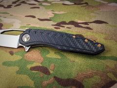 Marfione Customs Prototype Carbon & Copper Sigil  - Free Shipping