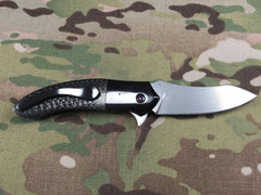 Peter Martin Zirconium and Carbon Fiber flipper- Free Shipping