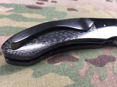 Peter Martin Zirconium and Carbon Fiber flipper- Free Shipping