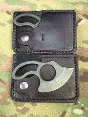 Harp Leather Wallet and Wilmont Knives NEW Ultralight Little Skinner Combo - Free Shipping