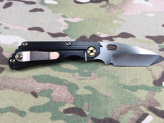Duane Dwyer Black Powder Coated Tanto SnG - Free Shipping