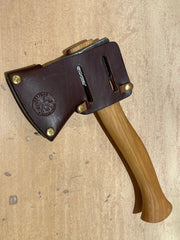 Liam Hoffman Blacksmithing Custom Belt Carry Hatchet