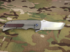 Pohan Leu Red and Silver LSCF BluePhin Flipper - Free Shipping