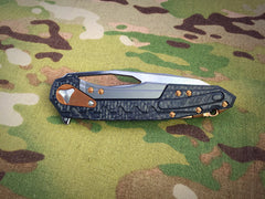 Marfione Customs Prototype Carbon & Copper Sigil  - Free Shipping