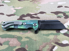 Andre De Villiers MINI Midtech Butcher Gen 2 Black & Green with holes - Free Shipping