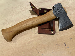 Liam Hoffman Blacksmithing Custom Belt Carry Hatchet