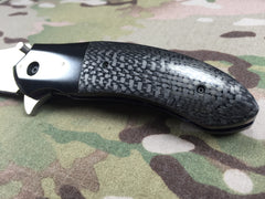 Peter Martin Zirconium and Carbon Fiber flipper- Free Shipping