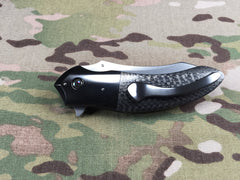 Peter Martin Zirconium and Carbon Fiber flipper- Free Shipping