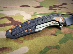 Marfione Customs Prototype Carbon & Copper Sigil  - Free Shipping