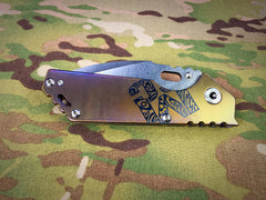 Mick Strider Custom Heat Colored GB Nightmare Grind - Free Shipping